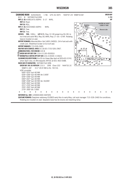 SHAWANO MUNI - Airport Diagram