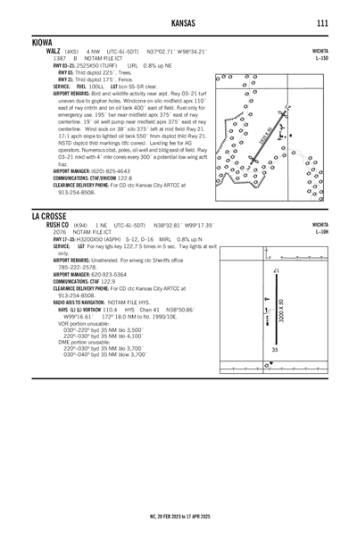 RUSH COUNTY - Airport Diagram