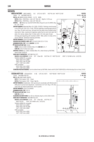 CESSNA ACFT FLD - Airport Diagram