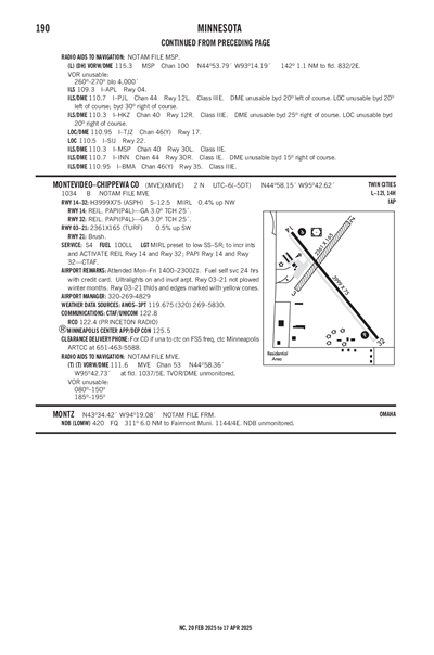 MONTEVIDEO-CHIPPEWA COUNTY - Airport Diagram