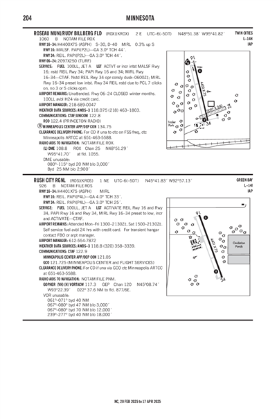 ROSEAU MUNI/RUDY BILLBERG FLD - Airport Diagram