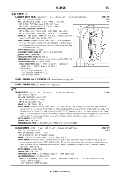 MID CONTINENT - Airport Diagram