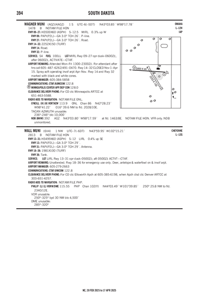 WAGNER MUNI - Airport Diagram