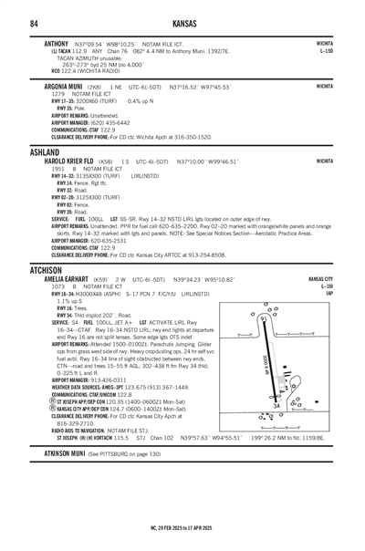 HAROLD KRIER FLD - Airport Diagram