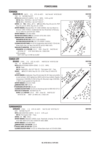 BRADFORD COUNTY - Airport Diagram