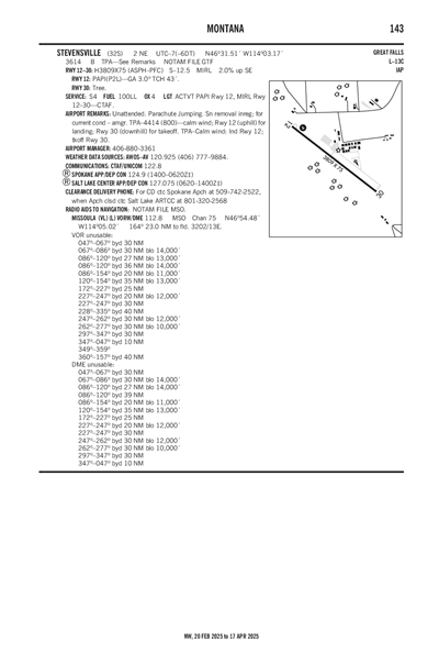 STEVENSVILLE - Airport Diagram