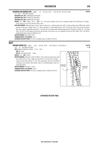 KENMORE AIR HARBOR - Airport Diagram