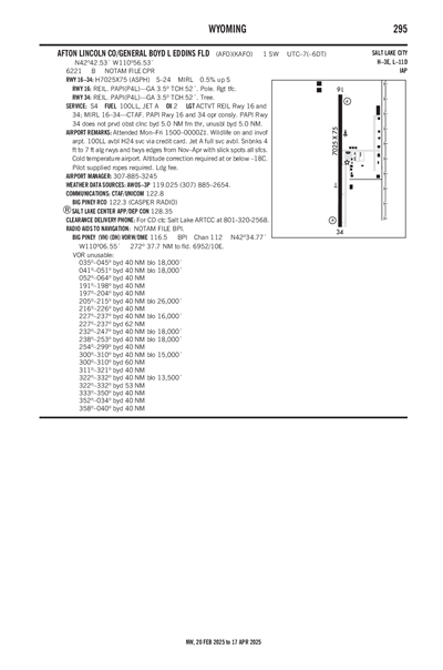 AFTON LINCOLN COUNTY/GENERAL BOYD L EDDINS FLD - Airport Diagram