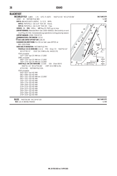 MCCARLEY FLD - Airport Diagram