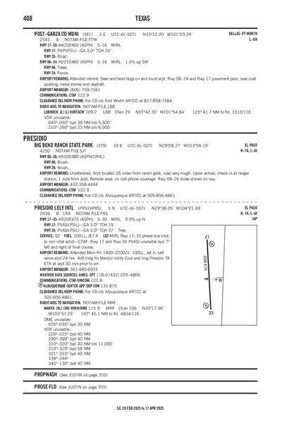 PRESIDIO LELY INTL - Airport Diagram