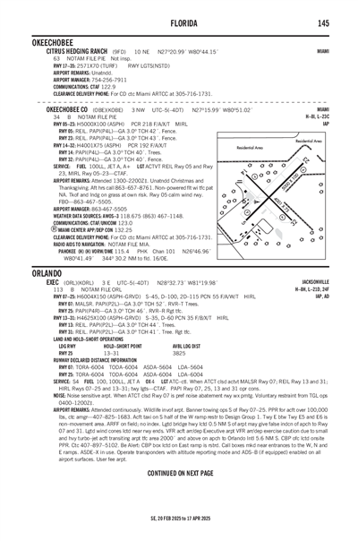 OKEECHOBEE COUNTY - Airport Diagram