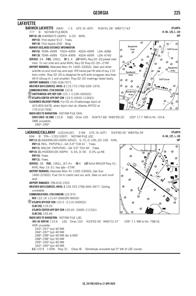 LAGRANGE/CALLAWAY - Airport Diagram