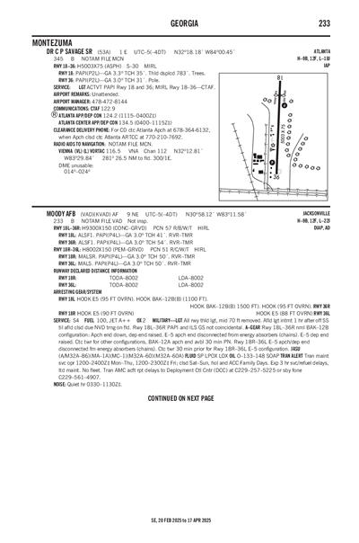 DR C P SAVAGE SR - Airport Diagram