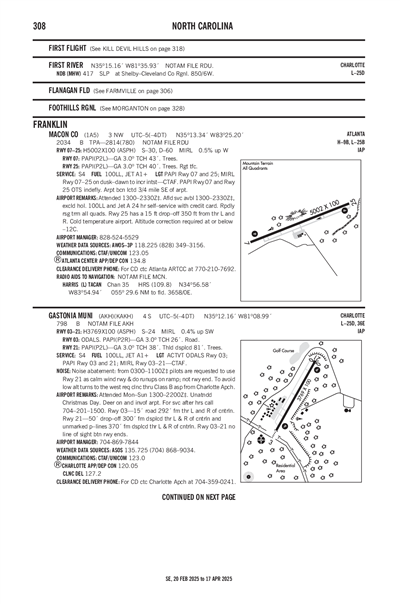 GASTONIA MUNI - Airport Diagram