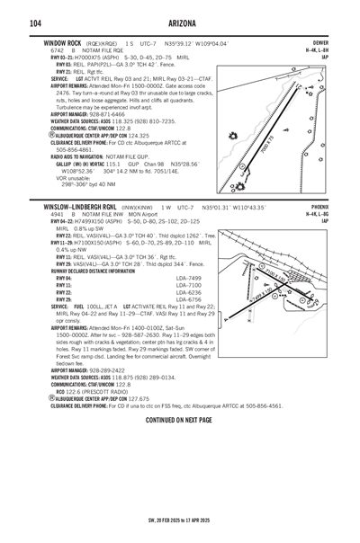 WINDOW ROCK - Airport Diagram