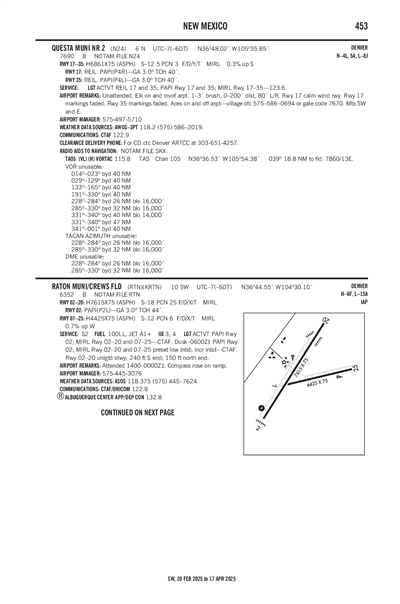 QUESTA MUNI NR 2 - Airport Diagram