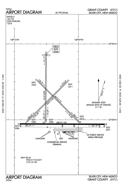 GRANT COUNTY - Airport Diagram