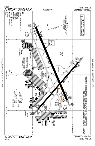 EXEC - Airport Diagram