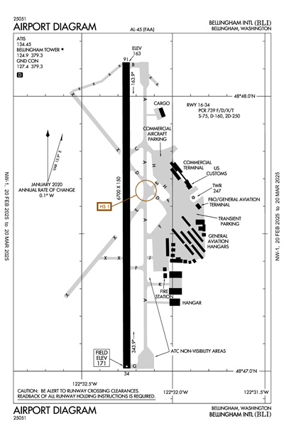 BELLINGHAM INTL - Airport Diagram