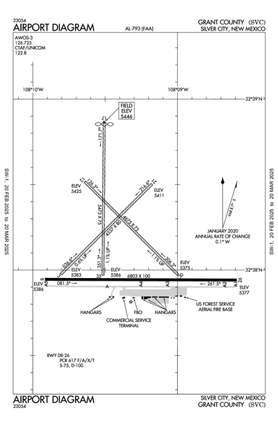 GRANT COUNTY - Airport Diagram