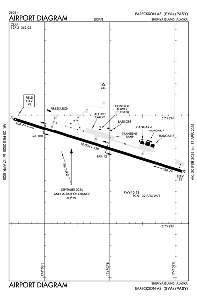 EARECKSON AS - Airport Diagram