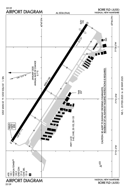 BOIRE FLD - Airport Diagram